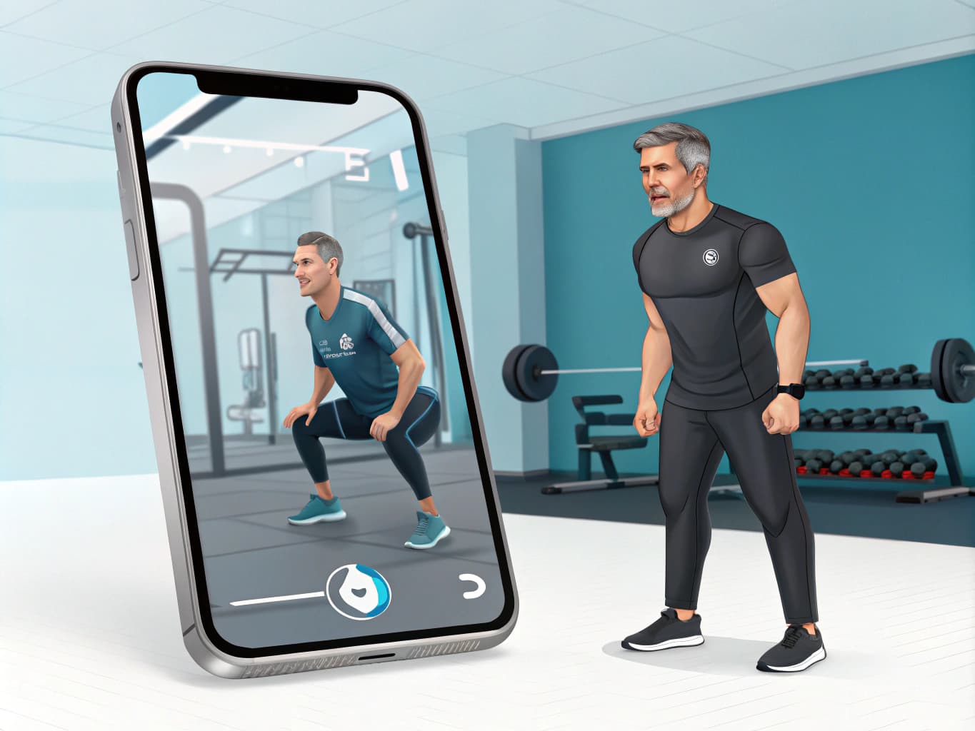 AI Fitness Coach demonstration