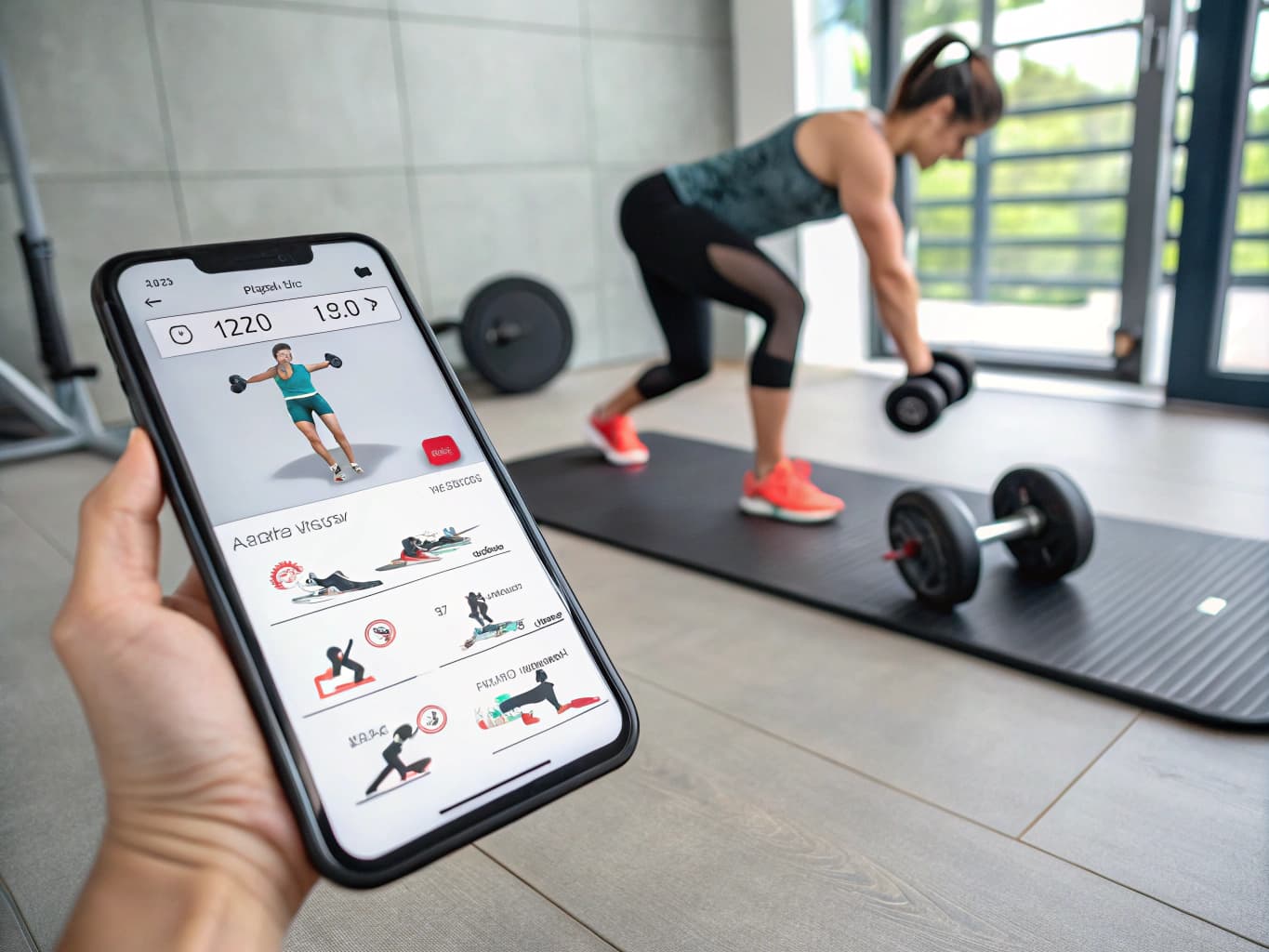 AI Workout Generator Interface