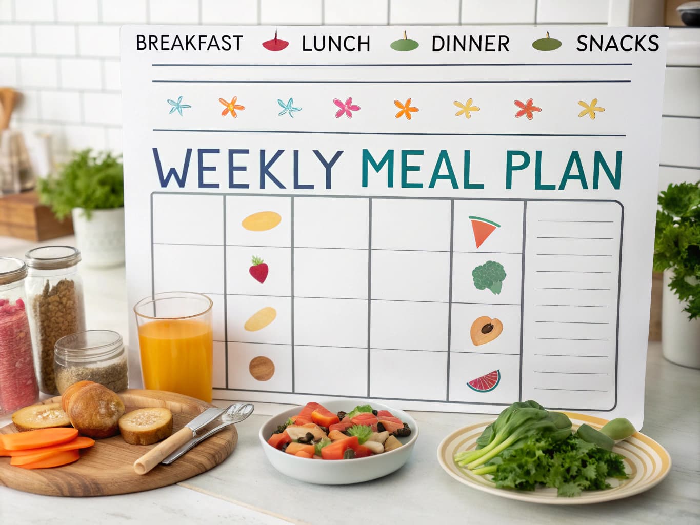 Healthy meal prep for muscle gain and fat loss